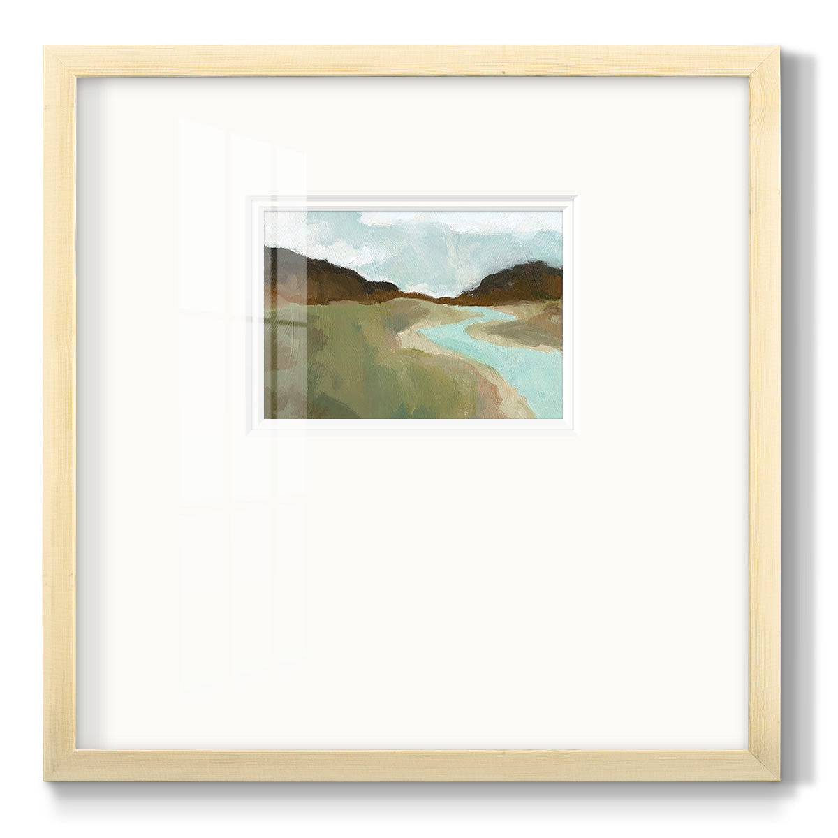 Coldwater Hills I - Double Matboard Framed Print
