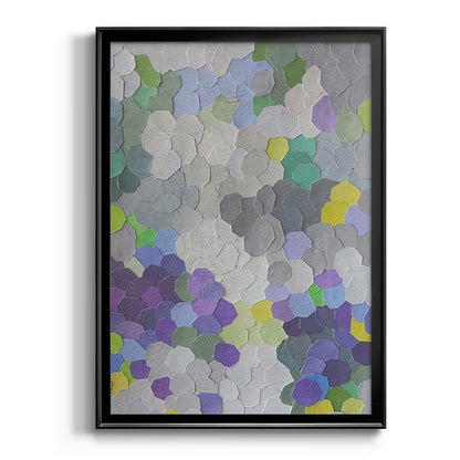 A Garden in Provence - Modern Framed Canvas Print