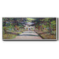 Pathway in Monet's Garden at Giverny, 1900 - Floater Framed Canvas Print