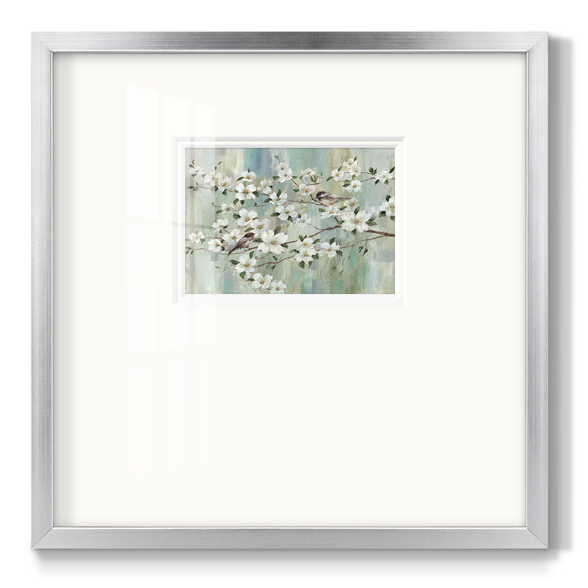 Spring's Song Premium Framed Print Double Matboard