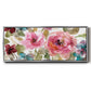 Garden Palette I - Floater Framed Canvas Print