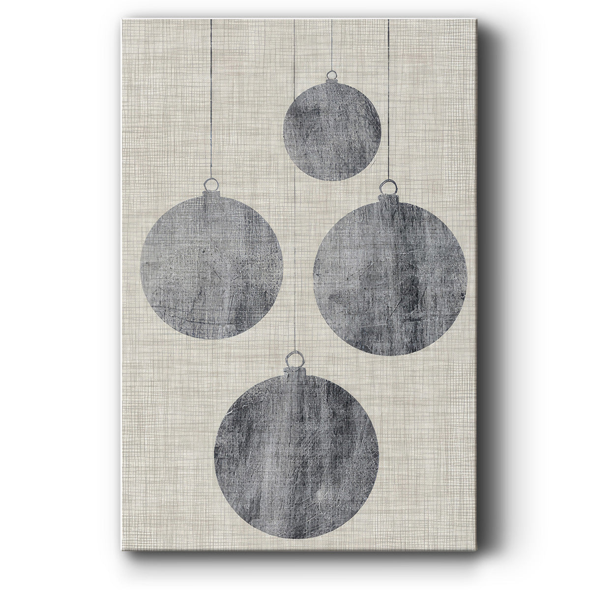 Sophisticated Christmas Collection E - Gallery Wrapped Canvas