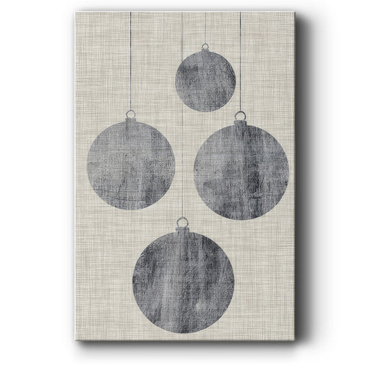 Sophisticated Christmas Collection E - Canvas Art Print