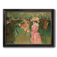 At the Moulin Rouge, The Dance - Ornate Framed Canvas Print