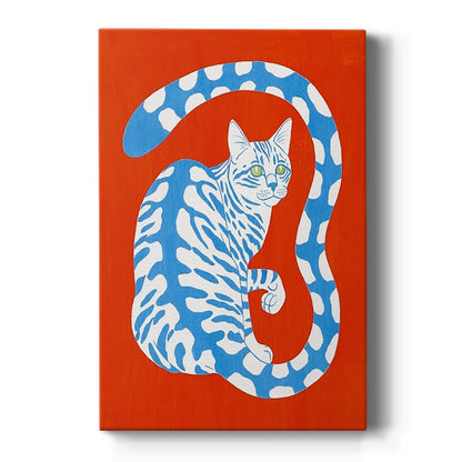 Complementary House Cat I - Canvas Art Print