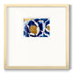 Glue and Gold Floral - Double Matboard Framed Print