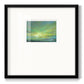 Coastal Views II Premium Framed Print Double Matboard