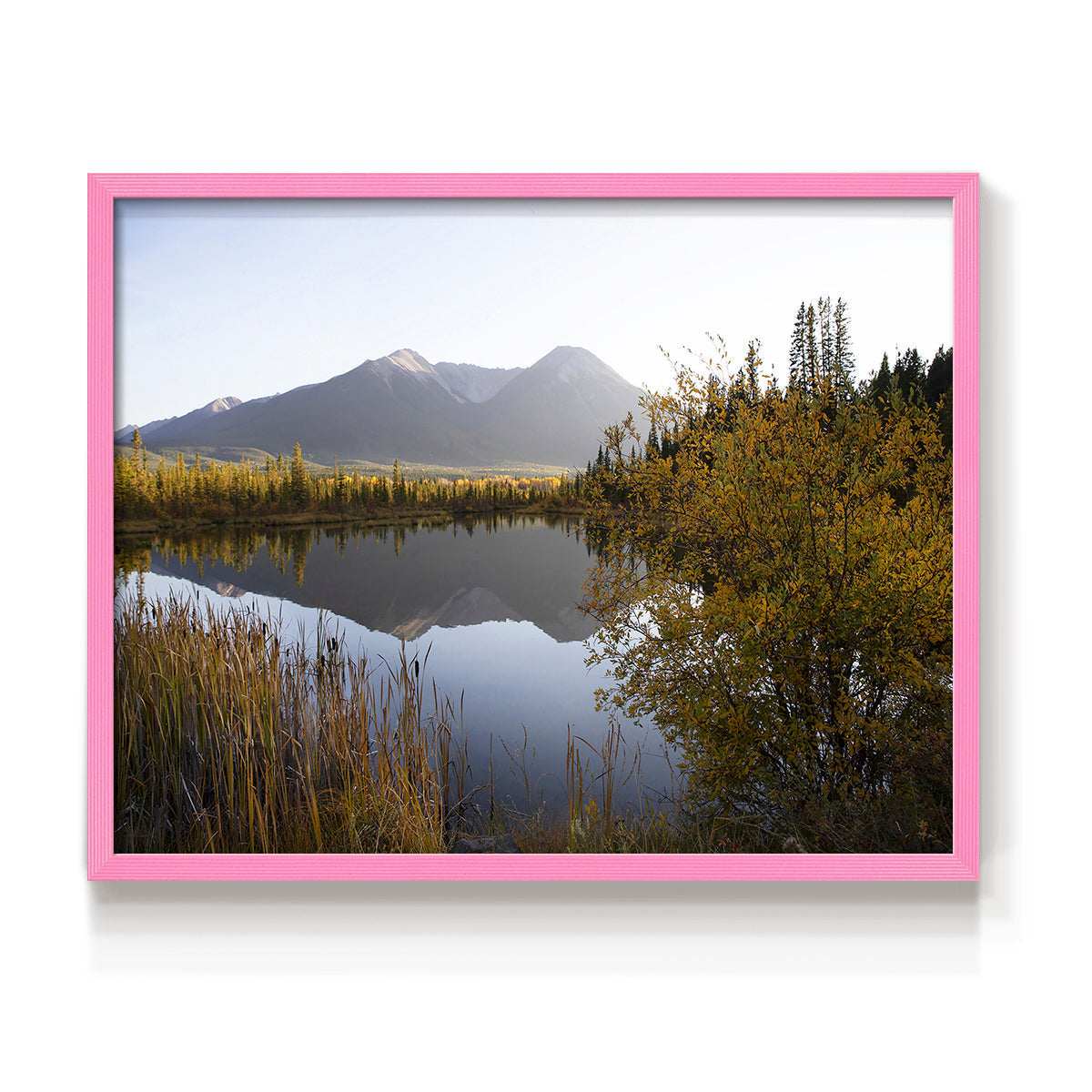 Low Light on Vermillion - Restickable Framed Art Print