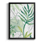 Tropical Palm Chorus III - Modern Framed Canvas Print