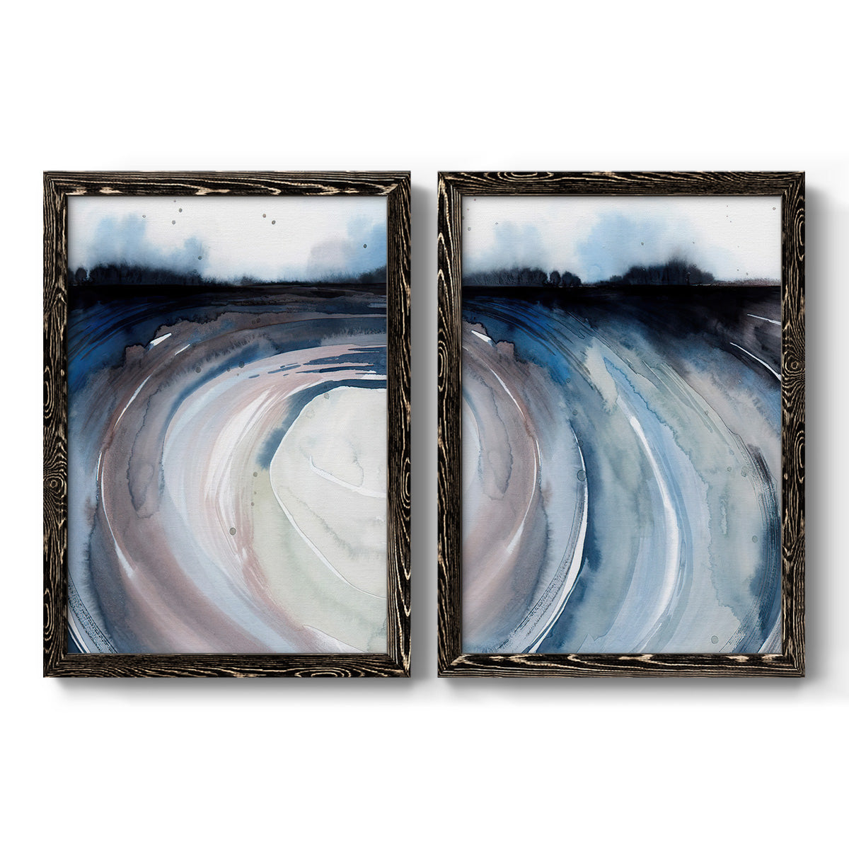 Geode Valley I - Premium Framed Canvas - Ready to Hang