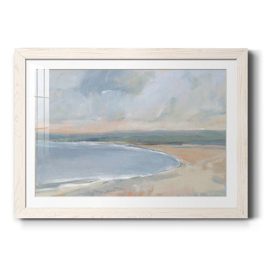 Coastal Study II - Barnwood Framed Art Print