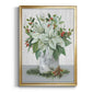 Farmhouse Christmas Joy - Modern Framed Canvas Print
