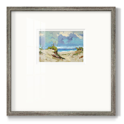 Dunes II- Premium Framed Print Double Matboard