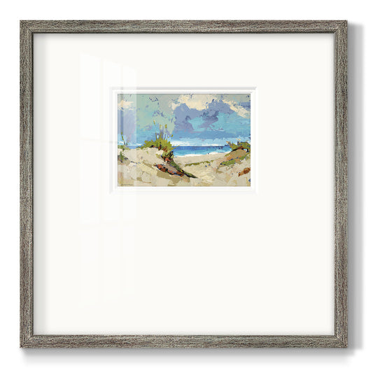 Dunes II- Premium Framed Print Double Matboard