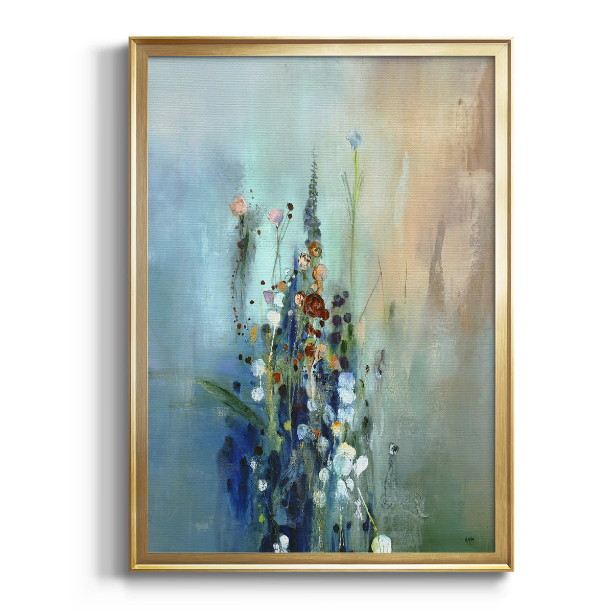 Current Air I - Modern Framed Canvas Print