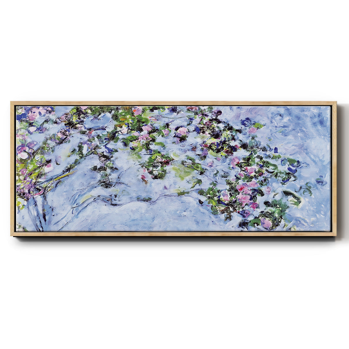 The Rose Bush, 1925 - Floater Framed Canvas Print