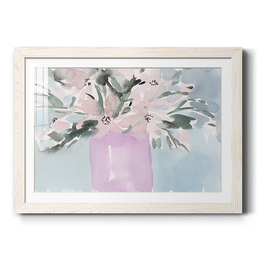 Broken Flowers II - Barnwood Framed Art Print