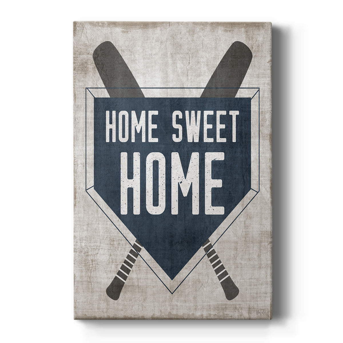 Home Sweet Home Base Premium Gallery Wrapped Canvas - Ready to Hang