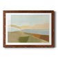 Stacked Landscape III - Barnwood Framed Art Print