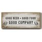 Good Company - Floater Framed Canvas Print