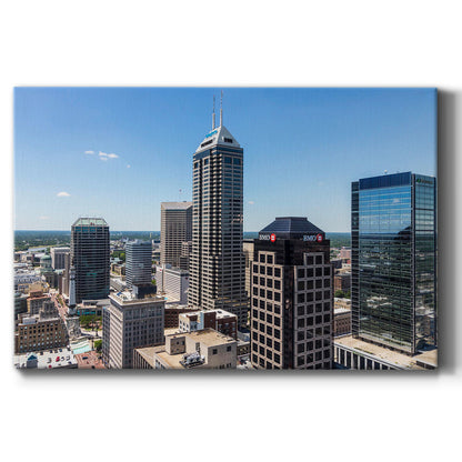 Indianapolis Downtown - Canvas Art Print