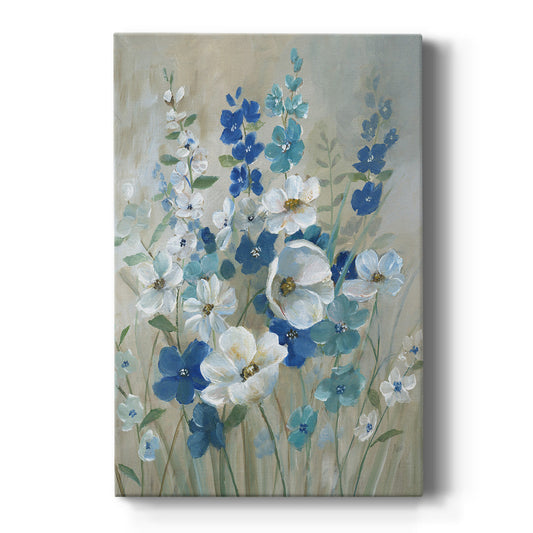 Blue Garden I - Canvas Art Print