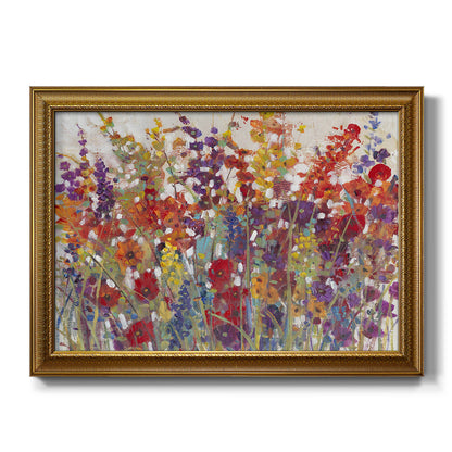 Variety of Flowers II Premium Framed Canvas- Ready to Hang