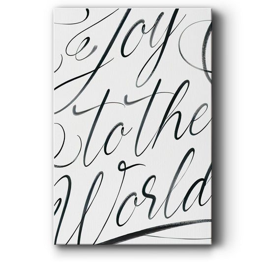 Joy To The World - Gallery Wrapped Canvas