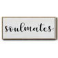 Soulmates - Floater Framed Canvas Print