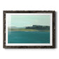 Calming Lake View II - Barnwood Framed Art Print