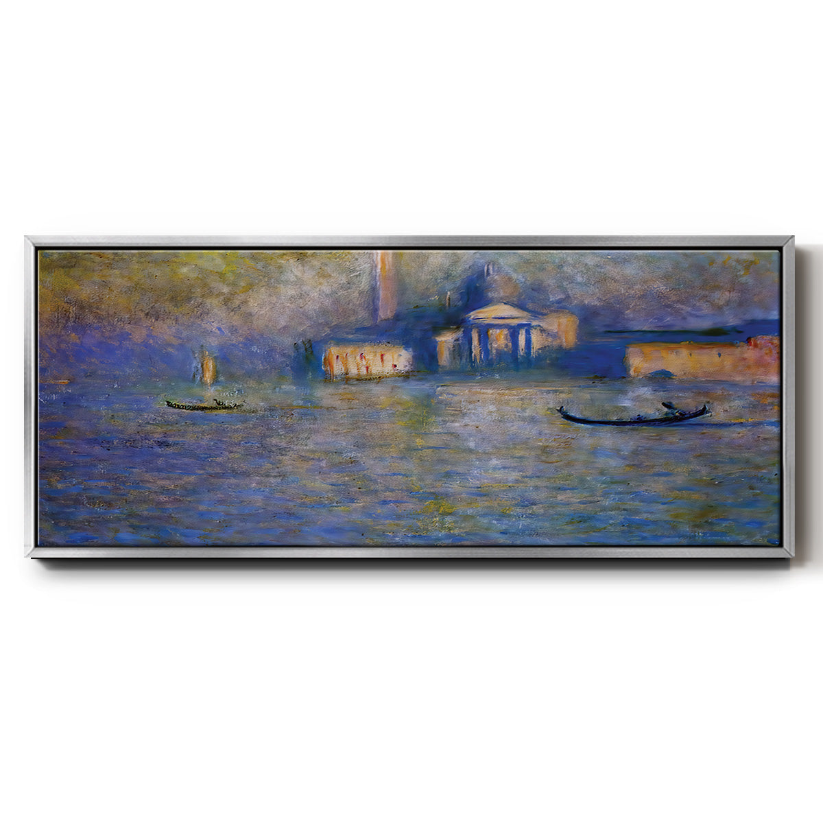 San Giorgio Maggiore, Twilight, 1908 - Floater Framed Canvas Print