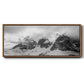 Dolomites - Floater Framed Canvas Print