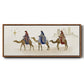 Away in a Manger Collection D - Floater Framed Canvas Print