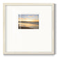 Peaceful Shore Premium Framed Print Double Matboard