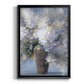 Lavender Explosion Revisited - Modern Framed Canvas Print