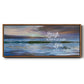Laugh As Much - Floater Framed Canvas Print