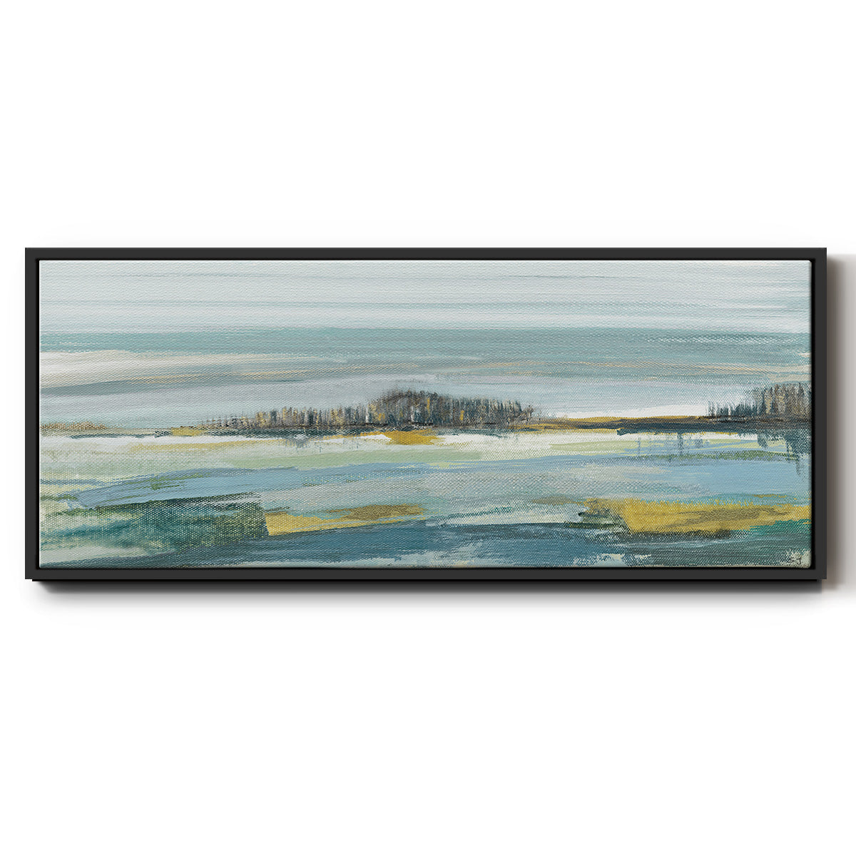 Lewbeach Vista - Floater Framed Canvas Print