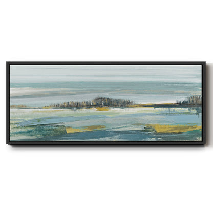 Lewbeach Vista - Floater Framed Canvas Print
