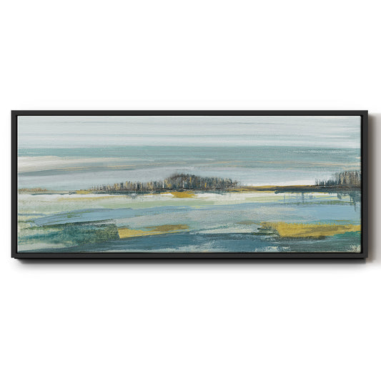 Lewbeach Vista - Floater Framed Canvas Print