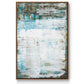 Beach Glass - Framed Premium Gallery Wrapped Canvas L Frame - Ready to Hang