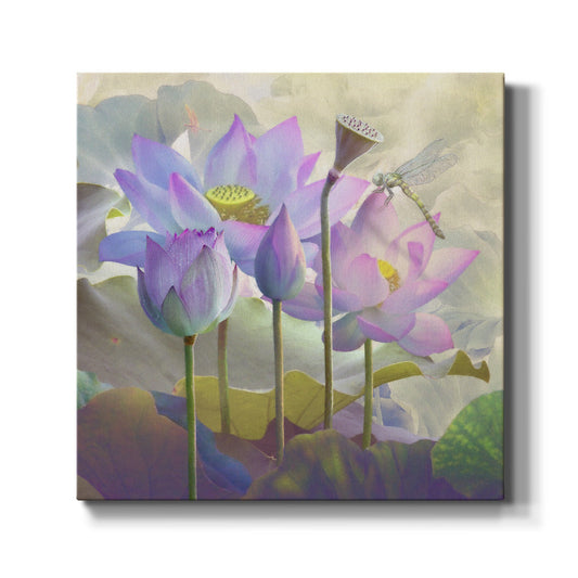 Lotus Sanctuary I - Canvas Art Print