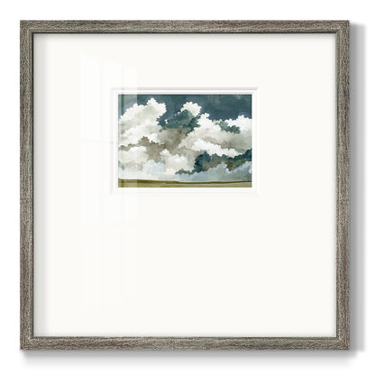 Vast Neutral Sky III Premium Framed Print Double Matboard