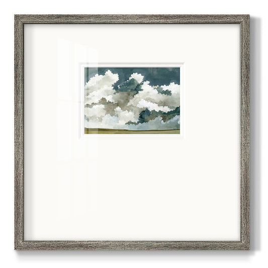 Vast Neutral Sky III - Double Matboard Framed Print