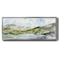 Serene Mountains I - Floater Framed Canvas Print
