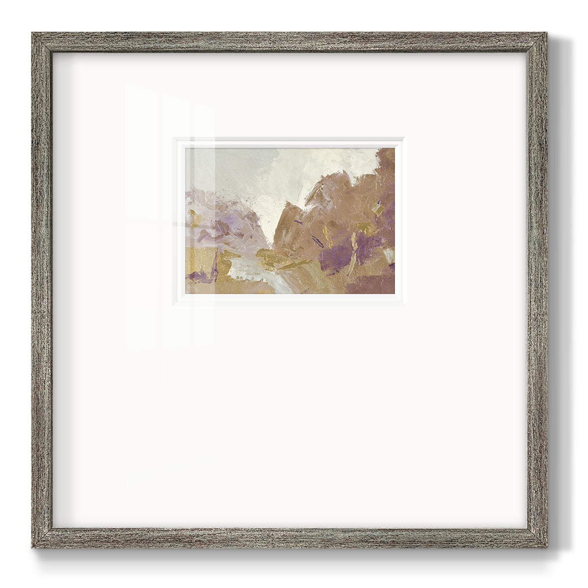 Fall Clearing Variation 2 Premium Framed Print Double Matboard