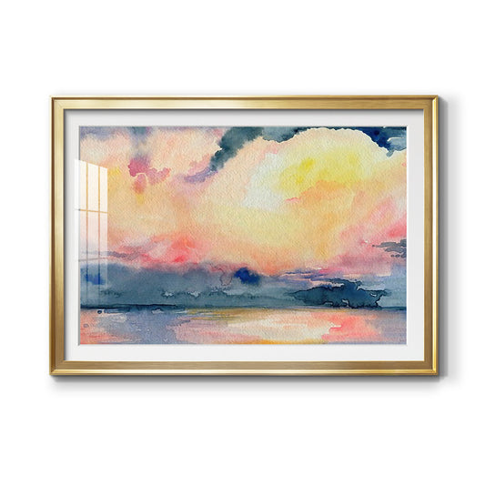 Prism Seascape III - Modern Framed Art Print