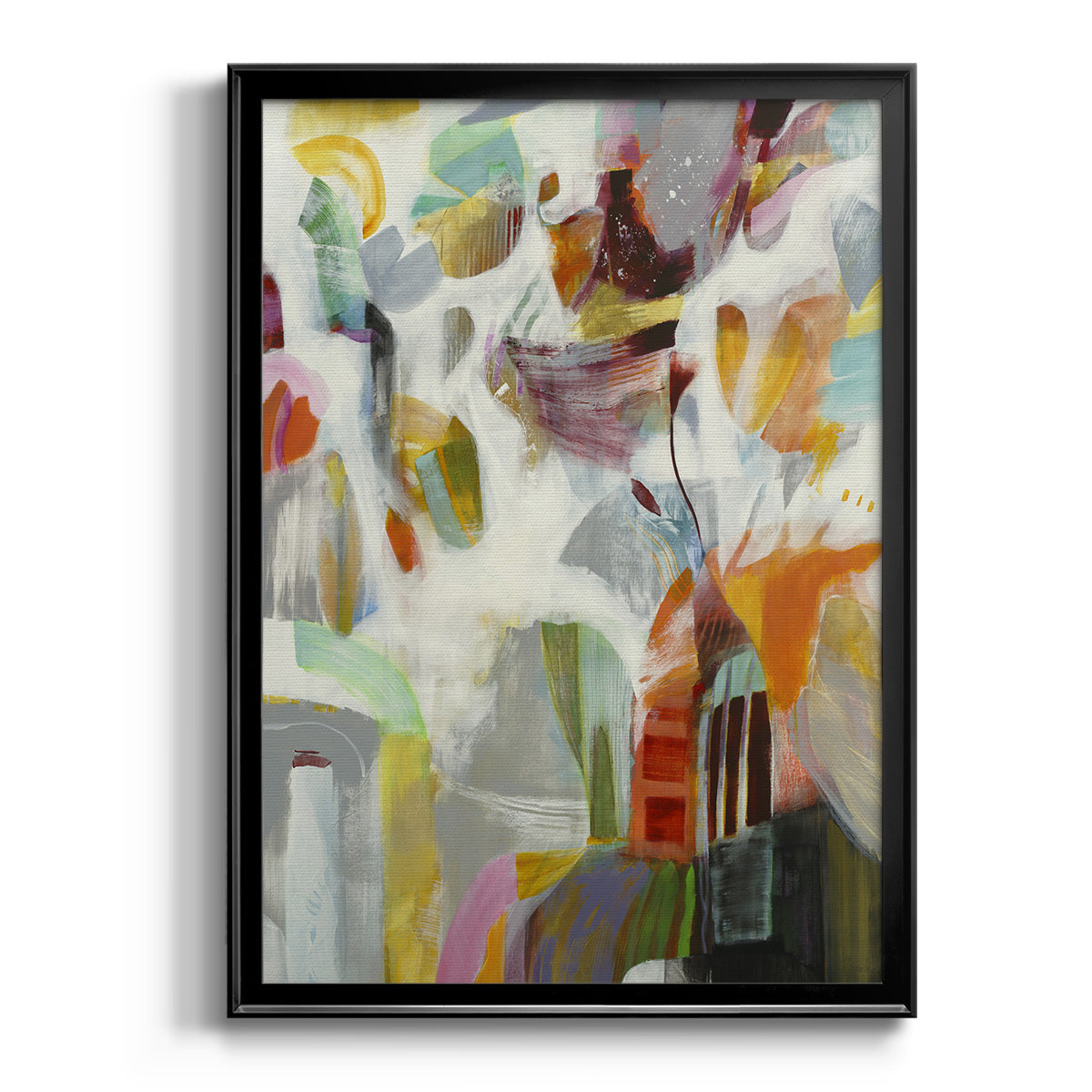 Renewal - Modern Framed Canvas Print