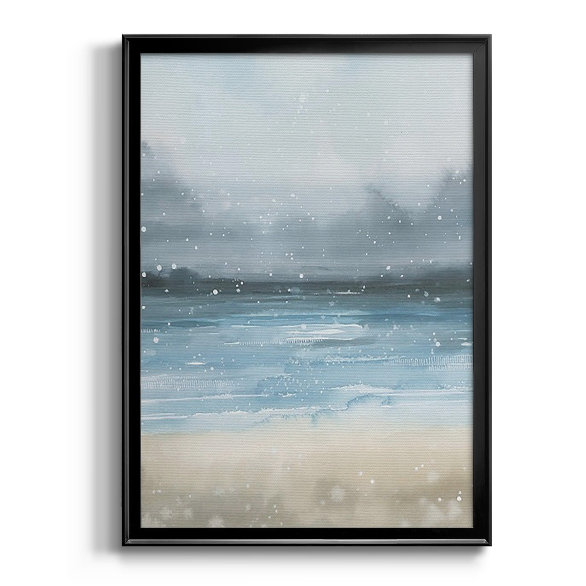 Stars and the Sea I - Modern Framed Canvas Print