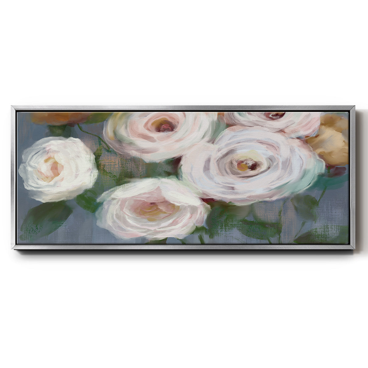 Magical Bouquet - Floater Framed Canvas Print