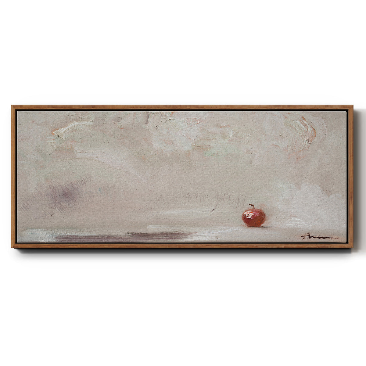 Crabby Apple - Floater Framed Canvas Print